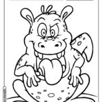 Cuca para colorir