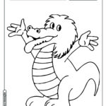 Cuca para colorir