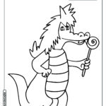 Cuca para colorir