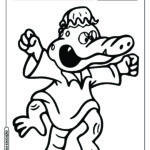 Cuca para colorir