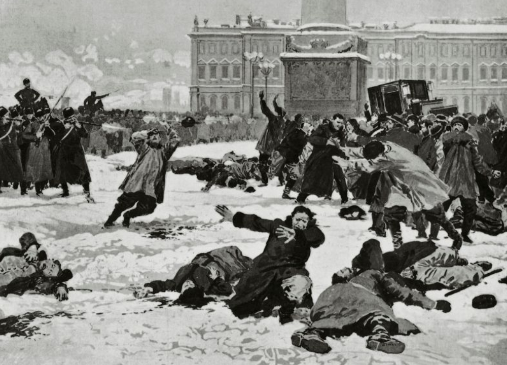 Кровавое воскресенье 1905 года. Расстрел рабочих 1905. 9 Января 1905.
