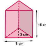 Volume de um prisma triangular