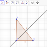 Bissetriz e mediatriz no Geogebra