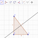 Bissetriz e mediatriz no Geogebra