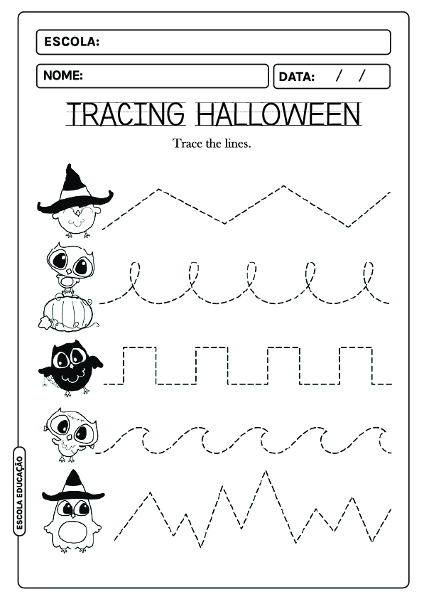 Atividades sobre o Halloween - Educação Infantil