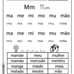 Ficha de leitura – Sílabas simples