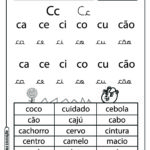 Ficha de leitura – Sílabas simples