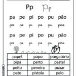 Ficha de leitura – Sílabas simples