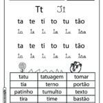 Ficha de leitura – Sílabas simples