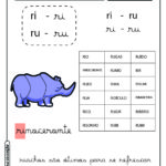 Ficha de leitura para alfabetização
