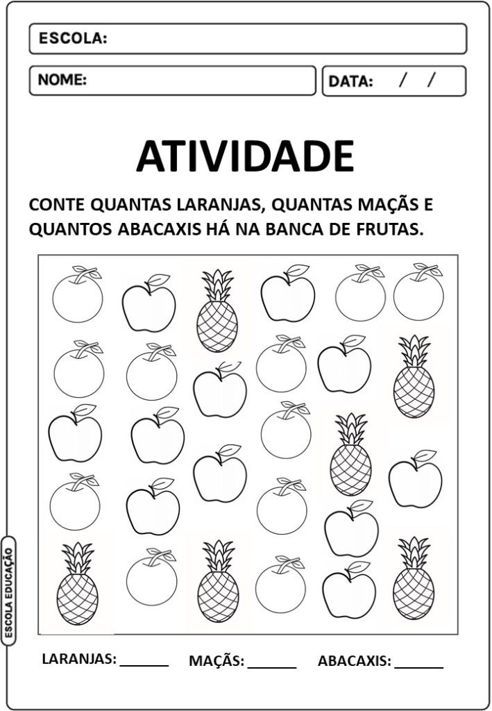 Atividade sobre contagem