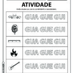 Atividades com sílabas complexas