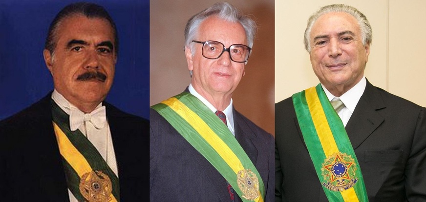 Vice-presidentes que assumiram o governo no Brasil