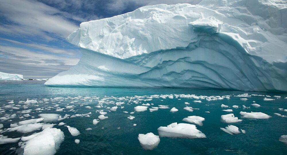 Gelo na Antártida