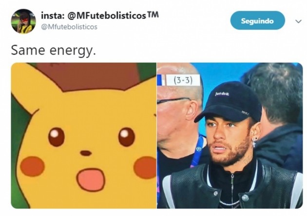 Same energy - Meme Neymar