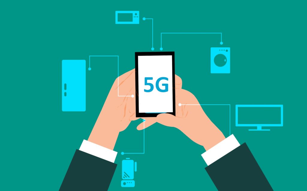 Celulares compatíveis com 5G no Brasil.