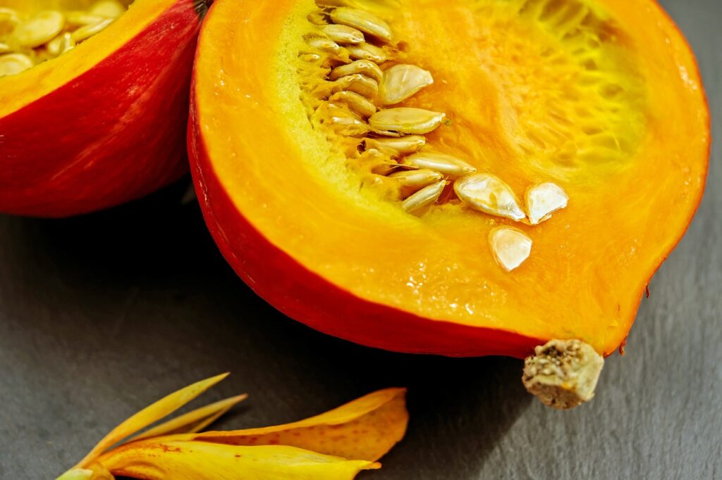 sementes de abóbora para produzir petiscos