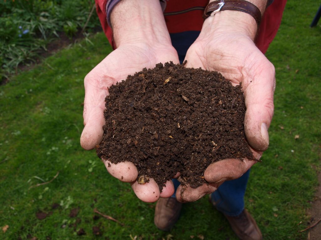 Reaproveite resíduos orgânicos para fazer adubo poderoso para plantas.