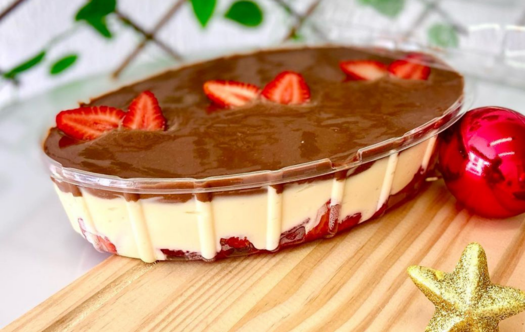 Pavê gelado de biscoito. Aprenda essa receita perfeita para o natal!
