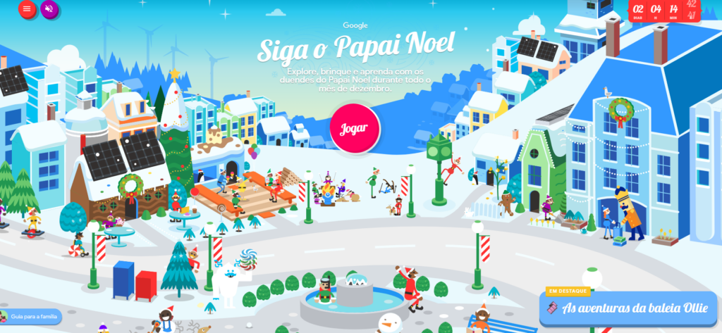 siga o papai noel google