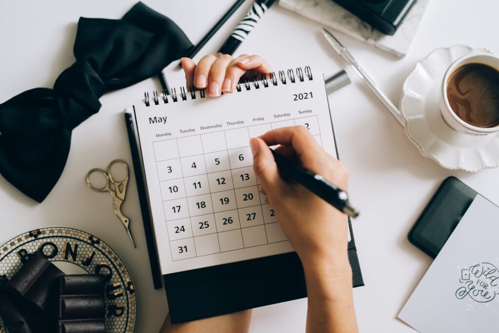 Calendário de prova de vida do INSS.
