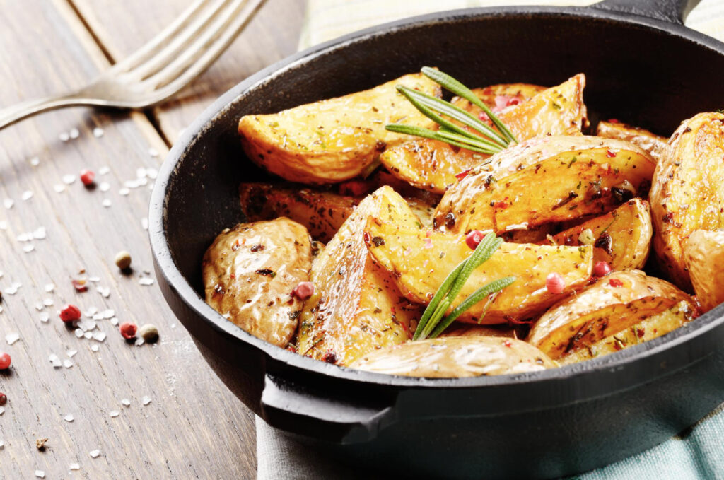 Receita de bata rustica na Air Fryer,