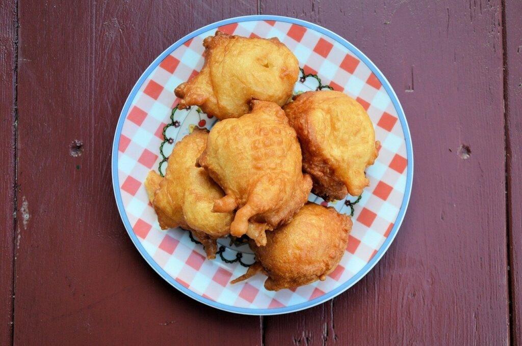 como fazer bolinho de chuva