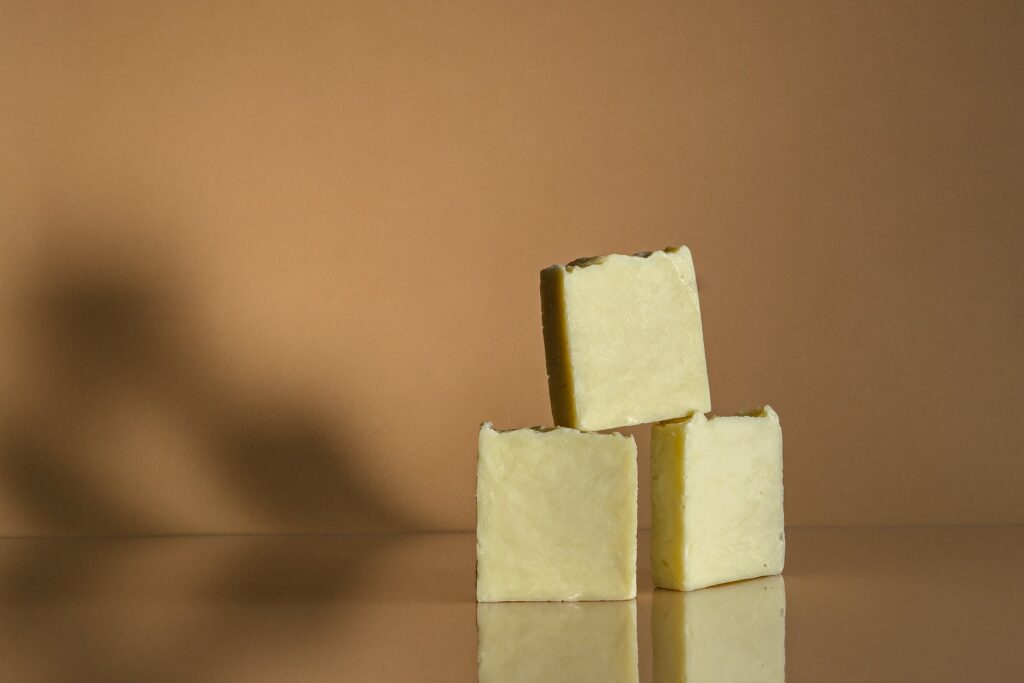 Como fazer sabonete de gelatina.