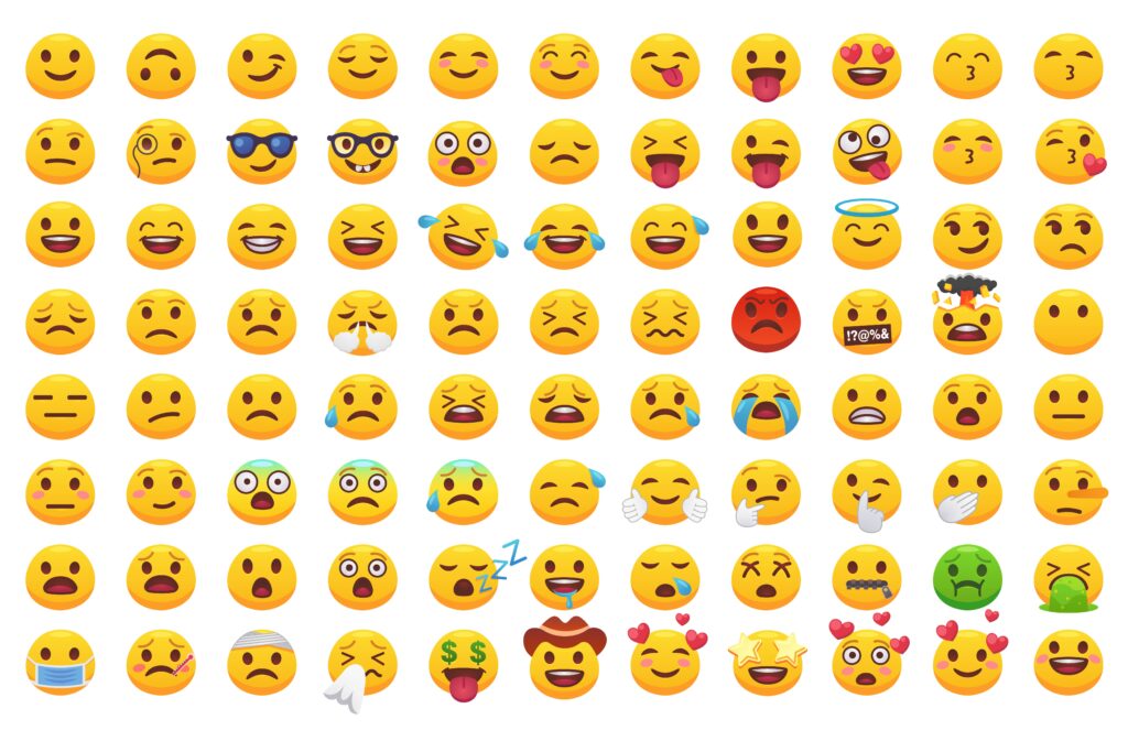 emoji sem boca do whatsapp