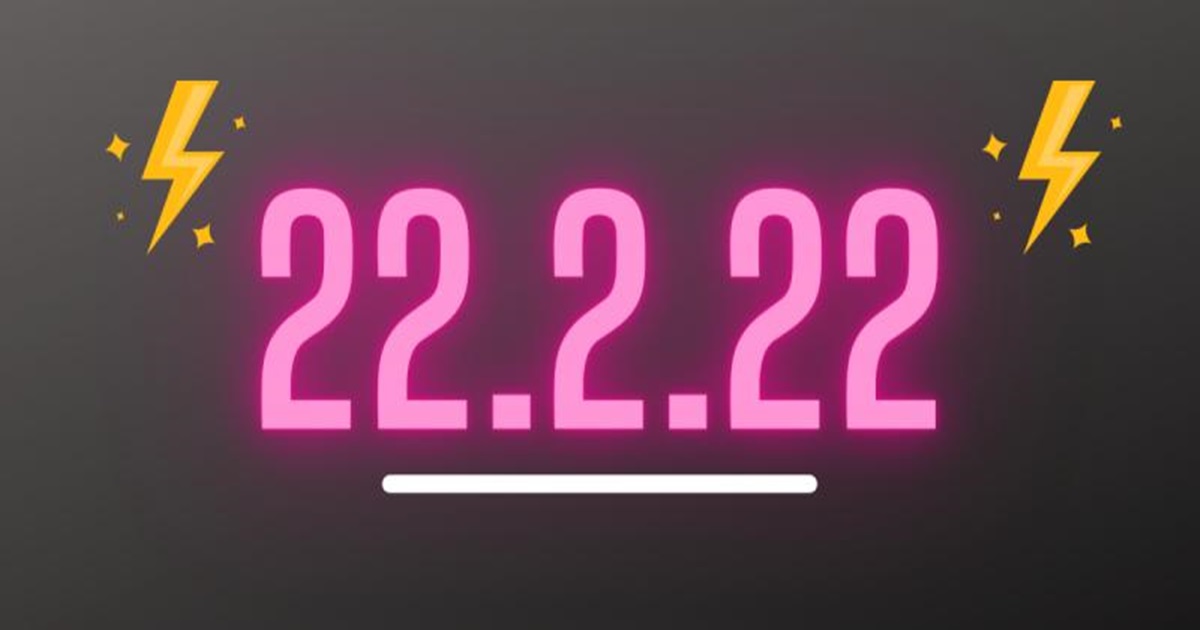 22/2/22: Tivemos uma data palíndromo depois de 11 anos