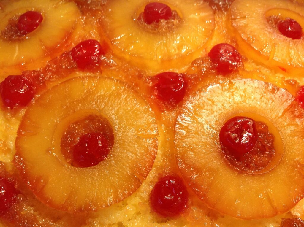 Bolo de abacaxi com cobertura, Foto: Pixabay.