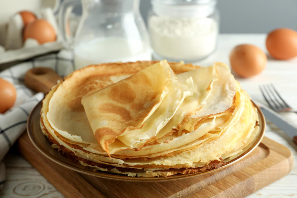 Receita de crepe suíço na frigideira; coma bem sem sair da dieta