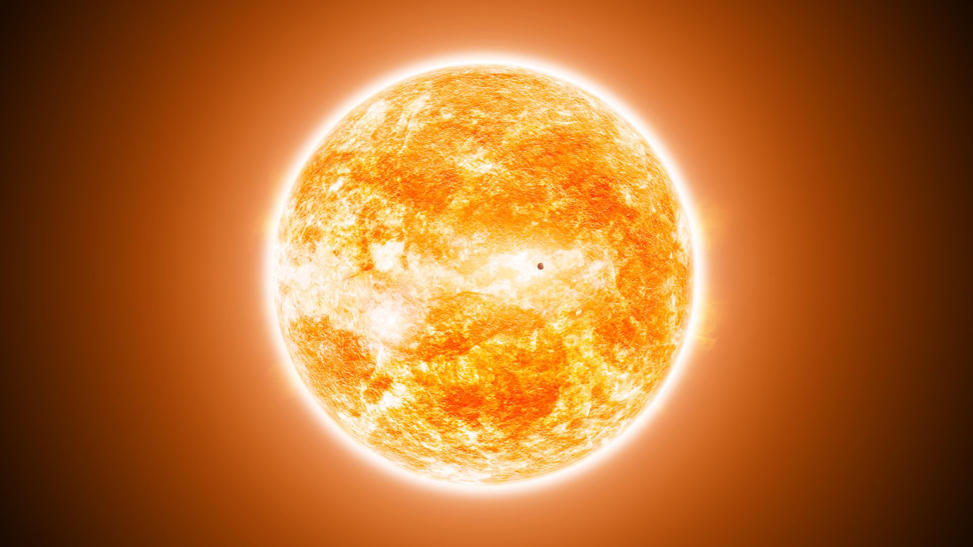 Mancha solar três vezes maior que a terra