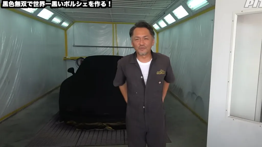 Porsche mais preto do mundo se torna a “armadilha da morte”