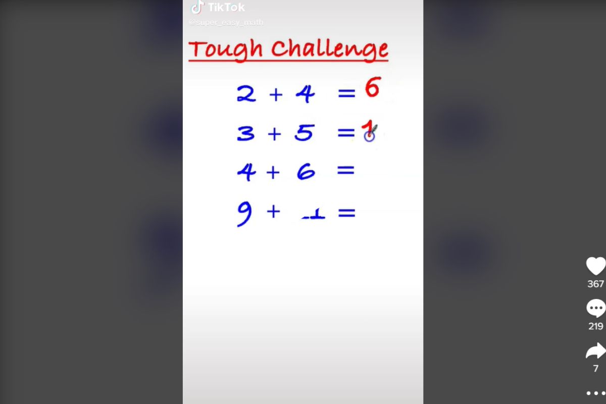 Será que você consegue resolver esse problema matemático do TikTok?