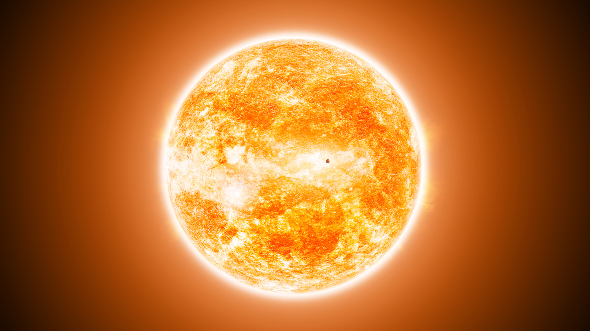 Mancha solar com quase o triplo do tamanho da Terra