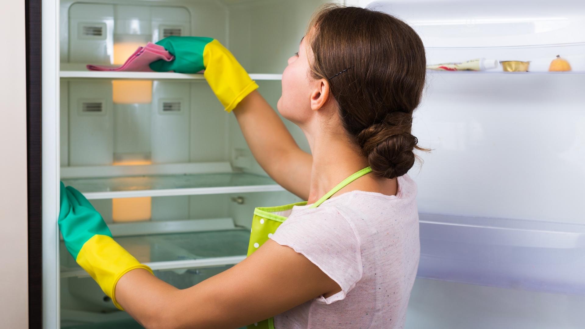 Higiene da sua geladeira.
