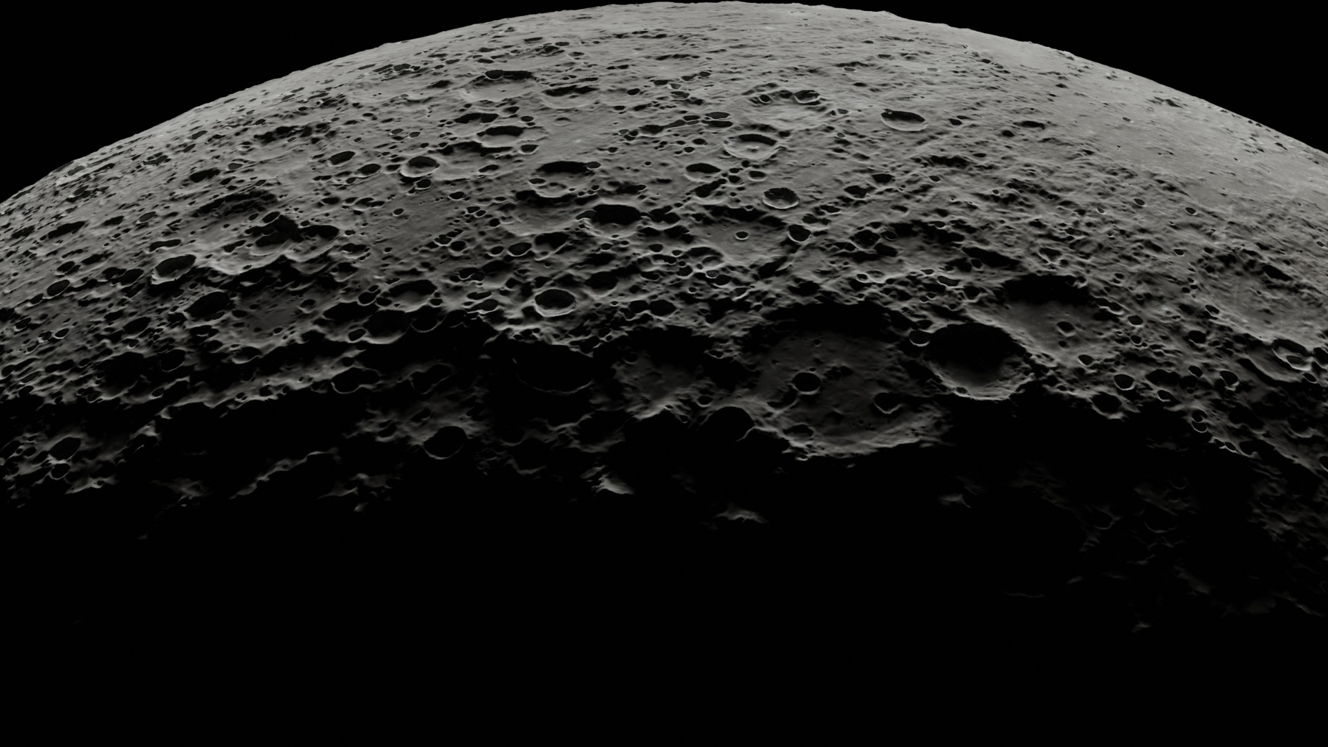 ¿Hielo en la luna?  La NASA lanza un satélite para investigar el polo sur lunar