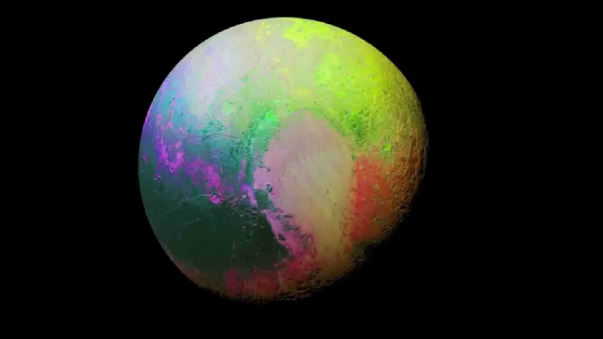 Nasa compartilha foto de um planeta “cor de arco-íris”