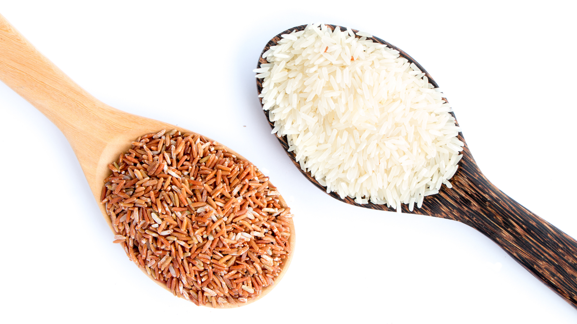 Qual a diferença entre o arroz branco e o integral