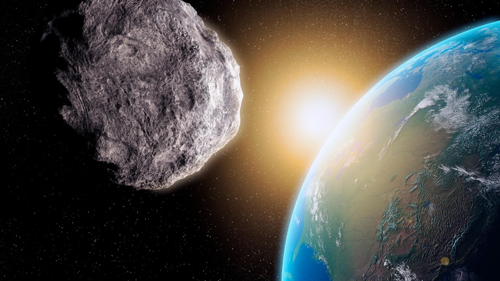 Asteroide próximo da Terra.