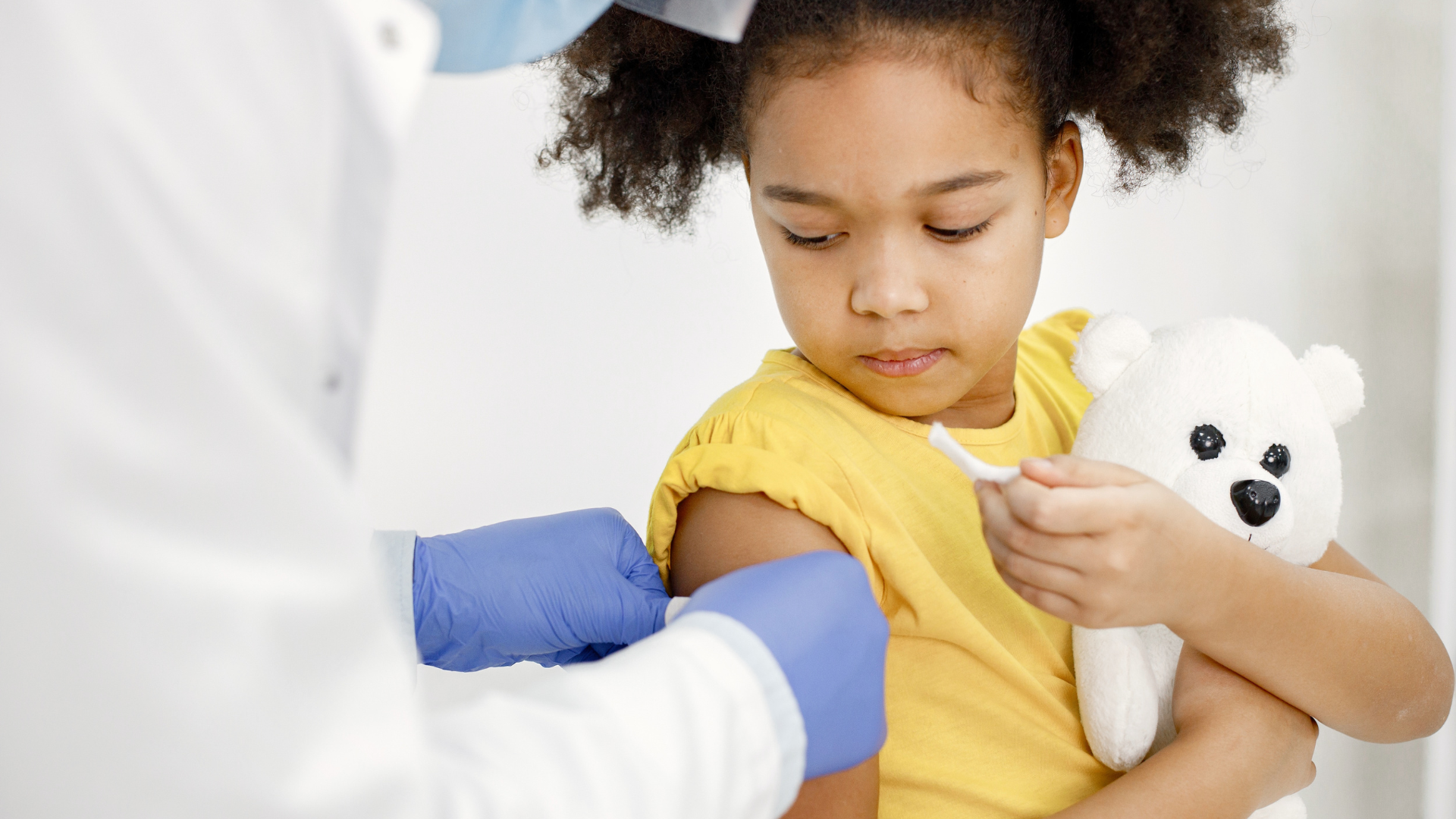 Vacinação infantil.