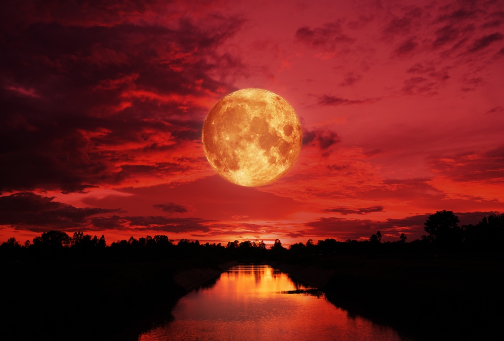 Lua De Sangue Fenômeno Acontecerá Dia 08 Novembro E Será Visível Na
