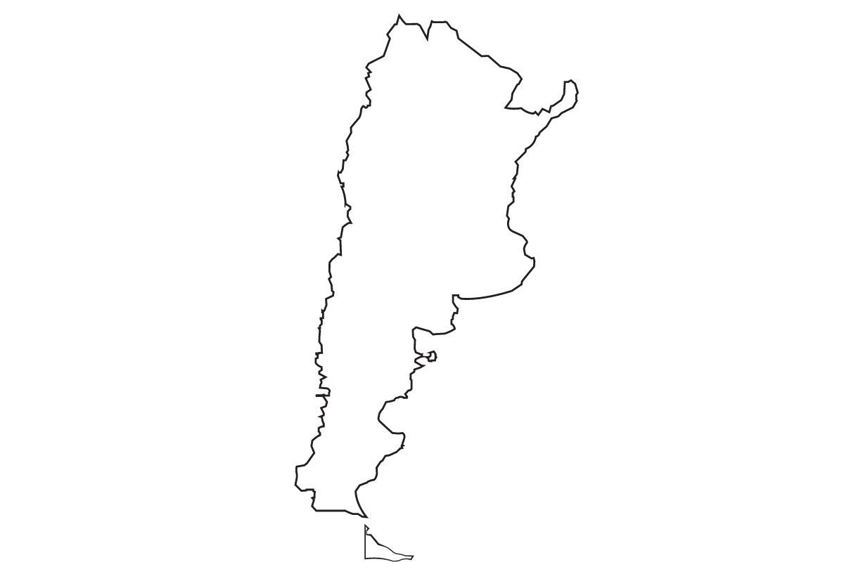 Você consegue adivinhar quais são esses dois países somente pelo formato?