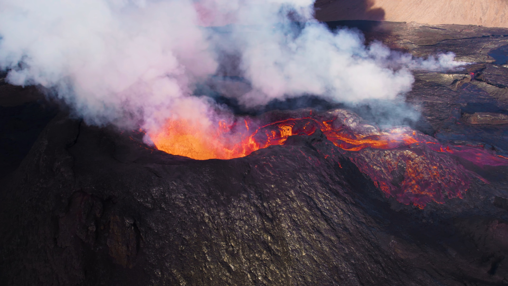 Magma de um vulcão adormecido vem subindo nos últimos tempos