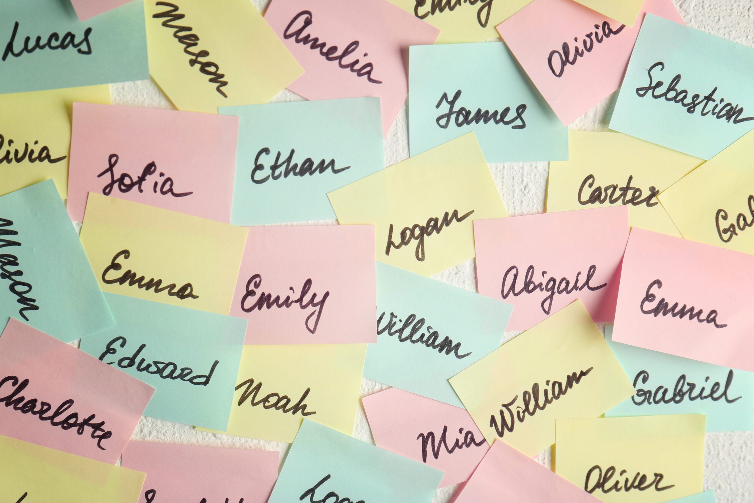 Saiba quais são os nomes mais bonitos do mundo; o seu está na lista?