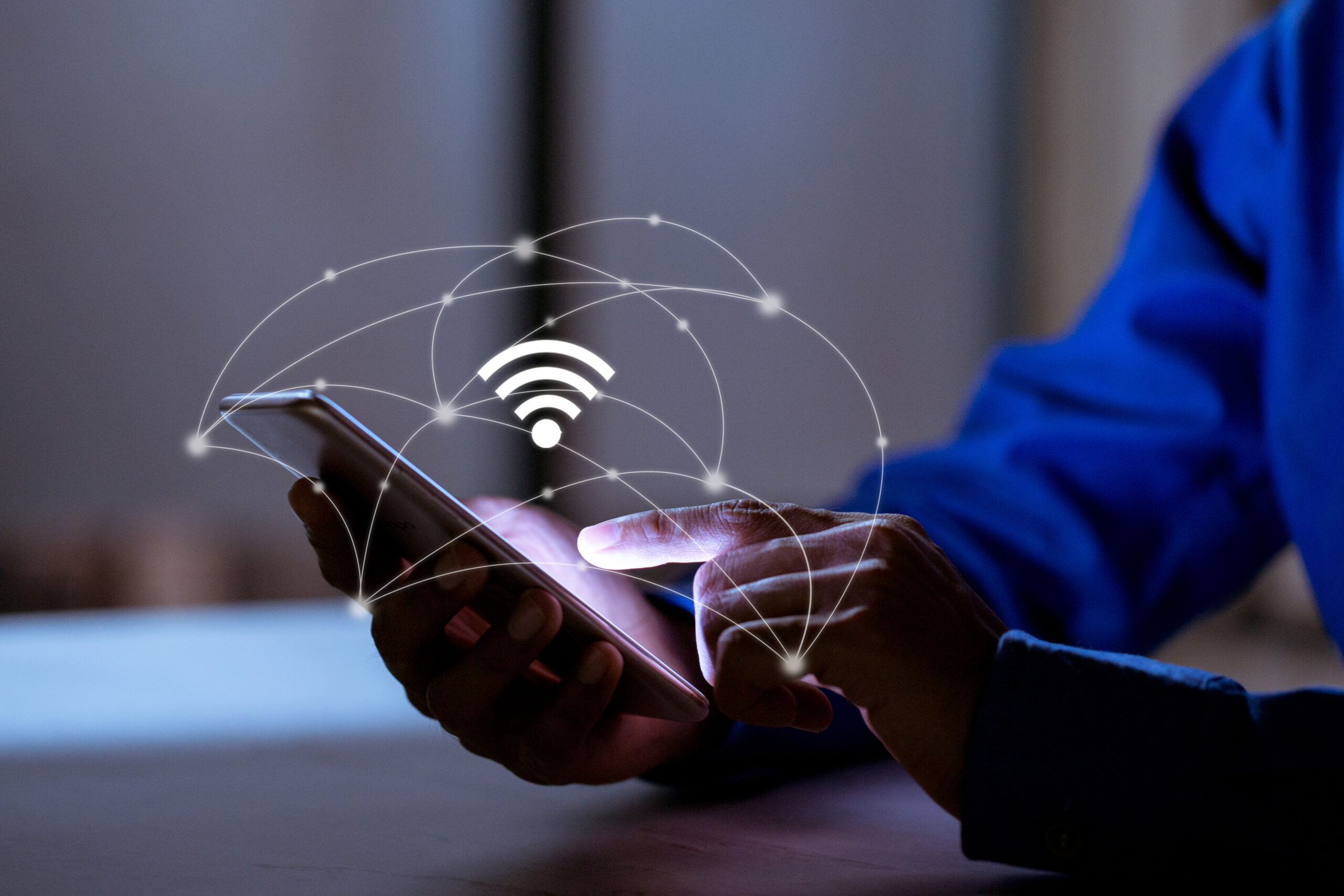 Your cell phone uses mobile data even on Wi-Fi; it understands.