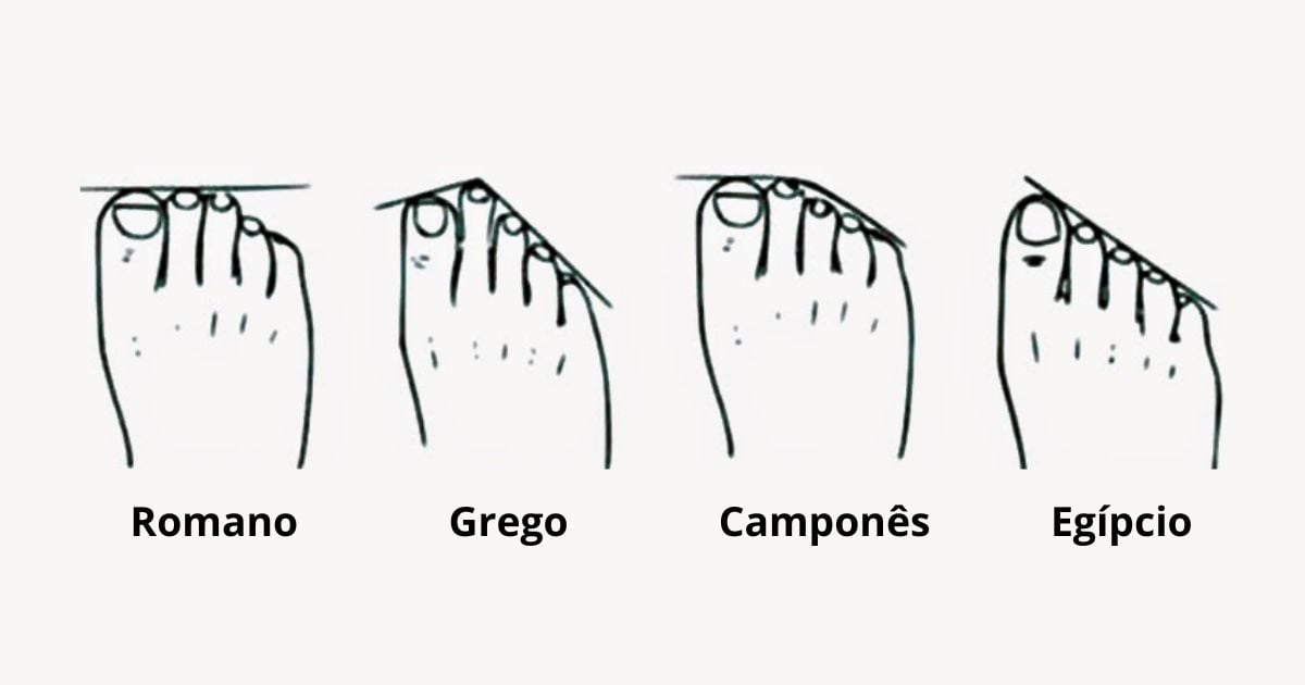 Find out what your foot shape says about your personality