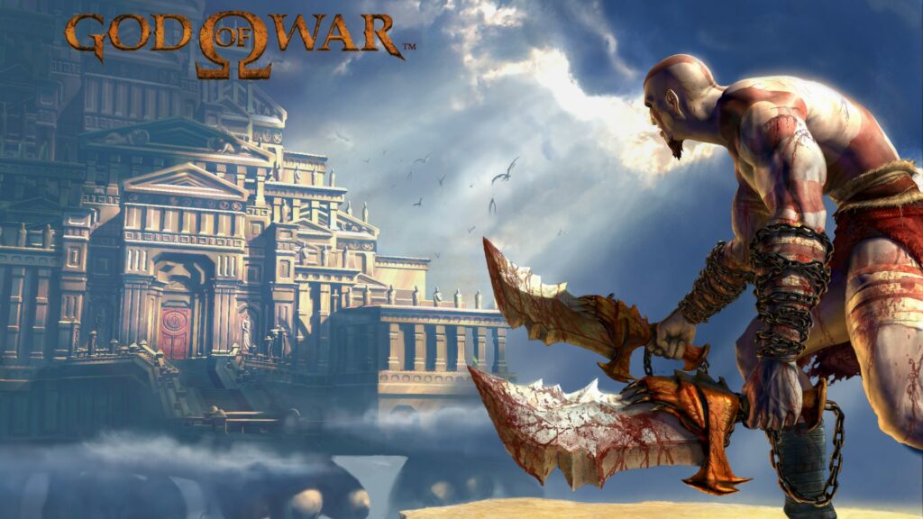 God Of War jogo de PLayStation 2 