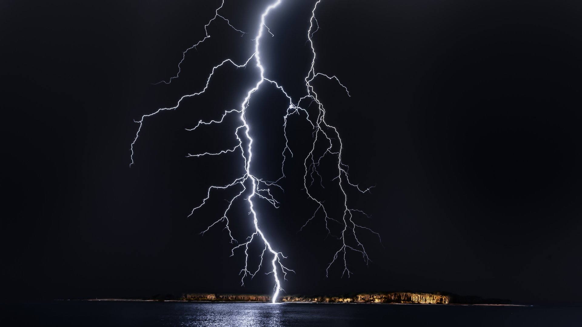 A laser can deflect lightning by simply pointing it at the sky.